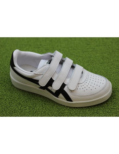 Unisex GSM Velcro Sneaker - White/Black Leather Jusqu'à 80% De Réduction