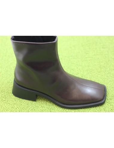 Womens Blanca Zip Boot - Chocolate Leather le des métaux précieux