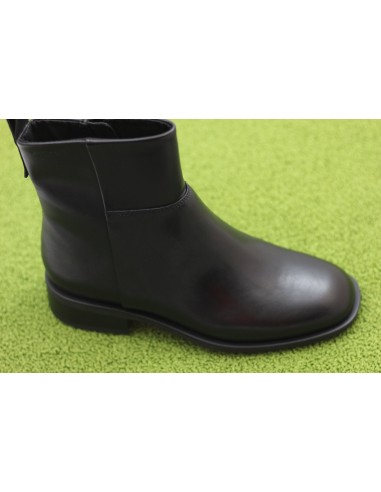 Womens Sheila Zip Boot - Black Leather l'achat 