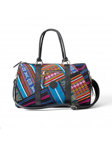 Bluebird Patchwork Weekender Duffle Bag votre